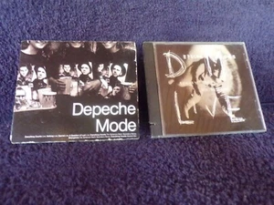 2X Depeche Mode CDs: Songs of Faith Live and Depeche Mode / Depeche Mode - Imagen 1 de 5