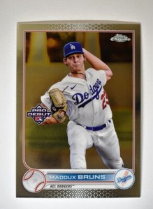 2022 Pro Debut Base Chrome #PDC-174 Maddux Bruns - ACL Dodgers