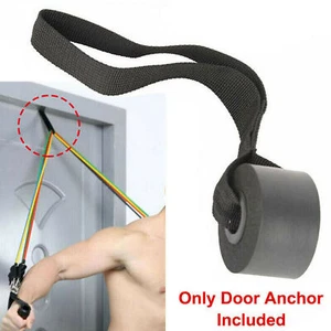 Home Exercise Yoga Over Door Anchor Fitness Resistance Bands Elastic Band Tube - Picture 1 of 6