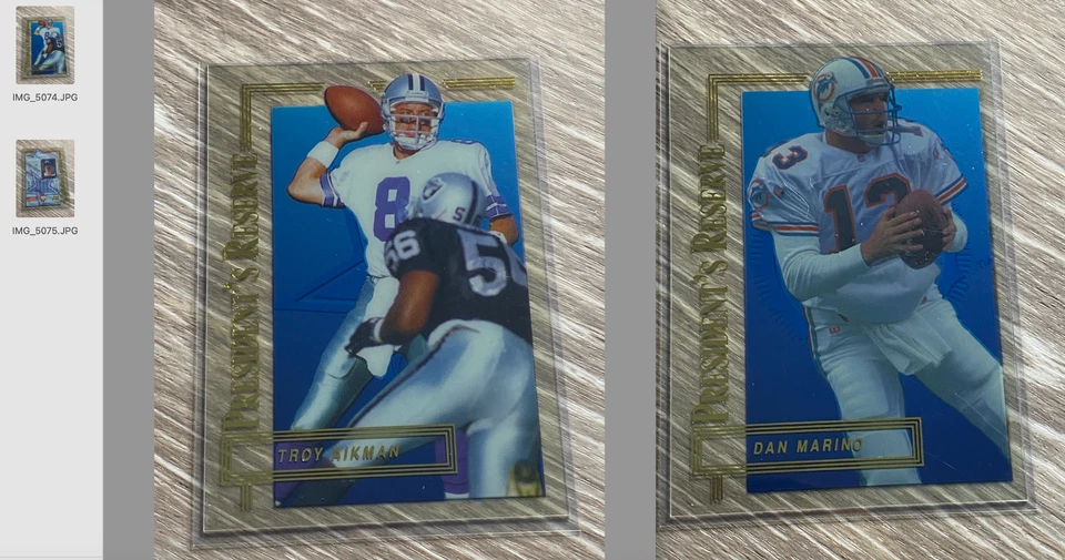 YOU PICK: 1996 Collector's Edge President's Reserve Ser. No. out of 20,000 - Image 1 of 1