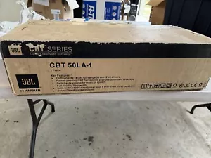 JBL Pro CBT 50LA-1 Column Line Array Loudspeaker - BLACK 1 Speaker - Picture 1 of 6