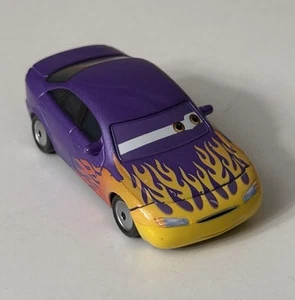 Disney Pixar Cars Marilyn Purple Flames Loose Diecast Rare Mattel - Picture 1 of 6