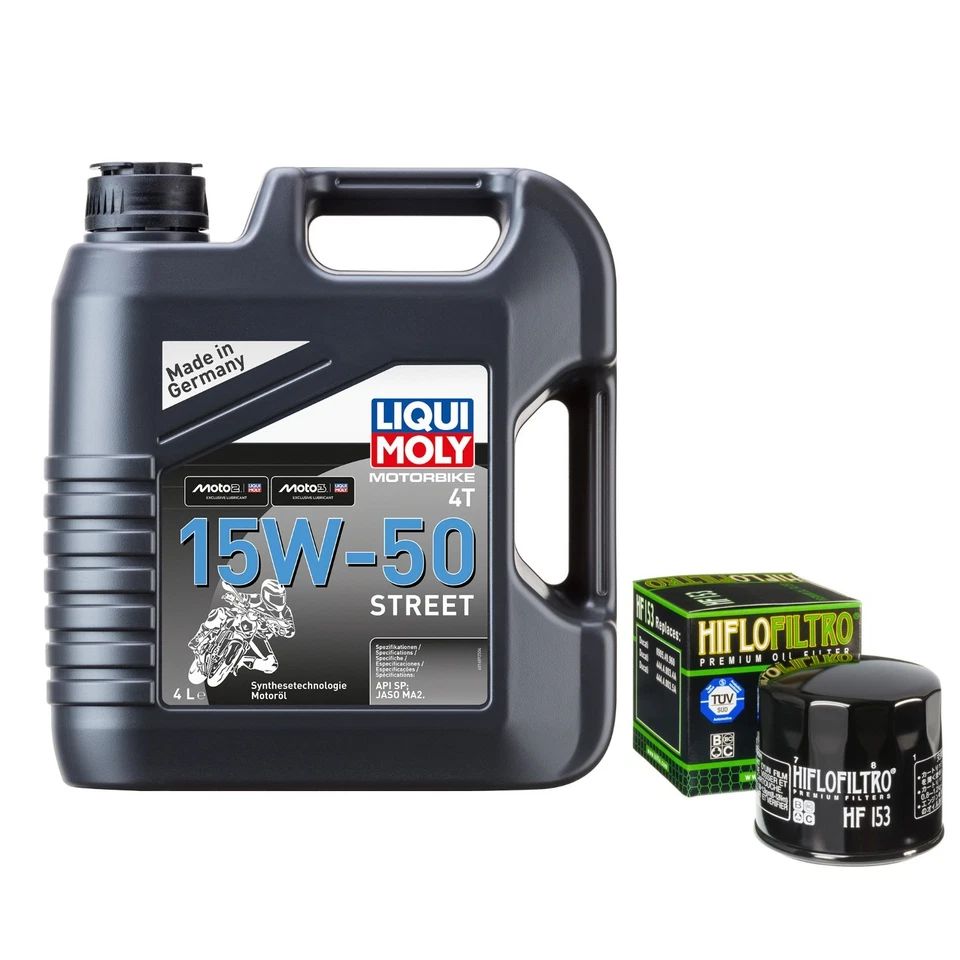 Inspektions-Set für Ducati Scrambler 800 Icon ABS Bj. 2020, LM 15W-50 Street 4L - Imagem 1 de 4