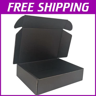 Elegant 50 Pack 9x6x2'' Corrugated Mailers - Lightweight, Crush-Proof Design - Image 1 of 4