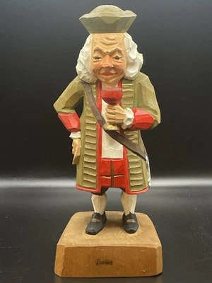 Talla de madera vintage de Perkeo de Heidelberg por Jake Prezl  Foto 1 de 4