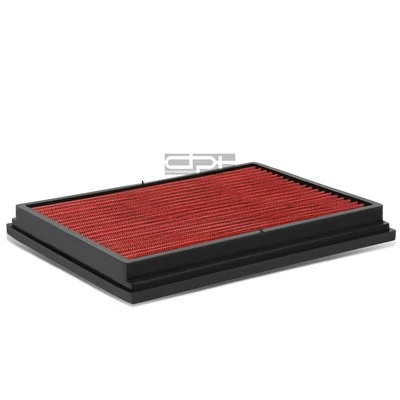 Fit 04-09 B7 Typ 8E A4/S4/Rs4 Red Reusable&Washable High Flow Panel Air Filter - Image 1 of 4