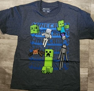 Mojang Minecraft T-Shirt for Kids Size MEDIUM FREE SHIPPING!!! - Picture 1 of 5