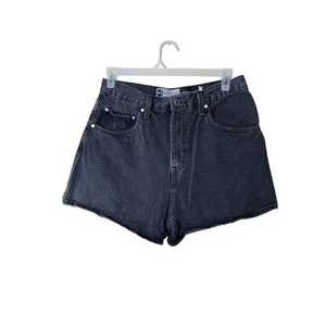 Levi’s Silver Tab Mom Denim Jeans Shorts schwarz Gr. 31 - Bild 1 von 6