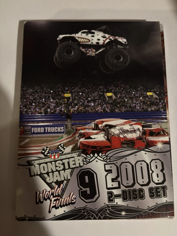 Monster Jam World Finals 9 (DVD, 2008, 2 DISC)  RARE OOP - Image 1 of 4