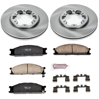 Power Stop KOE4837 Front 1-Click Brake for Nissan D21 / Frontier / Pathfinder Foto 1 de 4