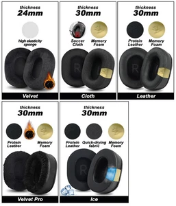 Earpads for Bluedio T6 T6S T6C T7 T7+ Headphones Cushion Replacement - Picture 1 of 11