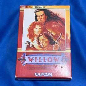 NES Capcom Famicom Software Willow Cap-Wi Fc JPN Vintage Limited Edition Rare Vi