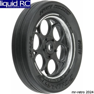 Pro-Line 1021910 1/16 Front Runner Front Trs Mounted7mmBlk/Sil:MiniDrag 2 - Picture 1 of 1