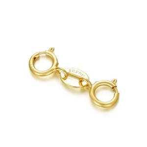Real 14k Gold Lobster Clasp/Spring Clasp/S Clasp for DIY Necklace Bracelet Je... - Picture 1 of 3