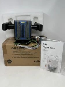 Thunderstick GRS Flight Yoke Unused, Opened Box - Arcade 1up Compatible - Heavy - Picture 1 of 12