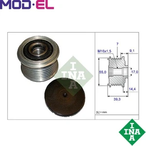 ALTERNATOR FREEWHEEL CLUTCH 535 0142 10 FOR HYUNDAI ix55 D6EA 3.0L 6cyl ix55 - Picture 1 of 8