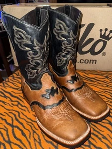 Men's JB Dillon Reserve JBR2002 Cowboy Boots, Size 11 EE, Square Toe-BEAUTIFUL! - Picture 1 of 15