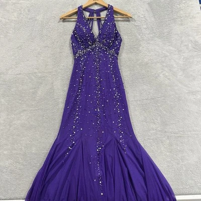 Sean Collection Maxi Dress Women 4 Mermaid Sleeveless Formal Event Y2K Vintage - Image 1 of 4