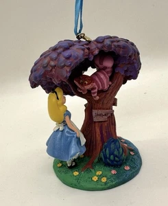 Alice im Wunderland Grinsekatze Weihnachtsbaum Disney Skizzenbuch Ornament RAR - Bild 1 von 7