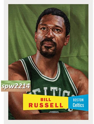 Topps NBA Living Set Bill Russell #6 - Preventa Foto 1 de 2