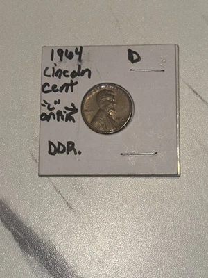 1964 D Lincoln Cent DDR L on rim - Image 1 of 2