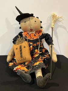 Primitive Volkskunst Halloween Puppe - 18 Zoll  - Bild 1 von 9