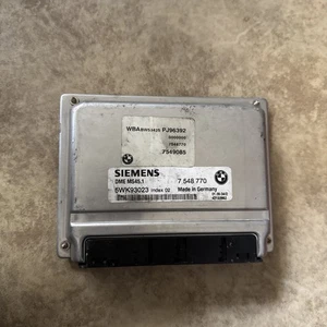 Bmw X3  ECU ECM Engine Control Module Computer OEM P4700 DG 7548770 - Bild 1 von 3