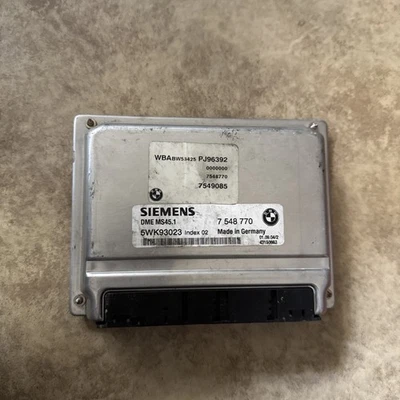 Bmw X3  ECU ECM Engine Control Module Computer OEM P4700 DG 7548770 - Image 1 of 3