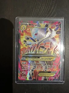 Mega Mewtwo EX Full Art 160/162 Pokemon Card Breakthrough Near Mint Minus NM- - Picture 1 of 10