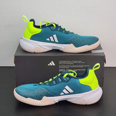 Adidas Barricade Women's Size 7.5 Athletic Shoes Signal Green Tennis Sneakers - Image 1 of 4