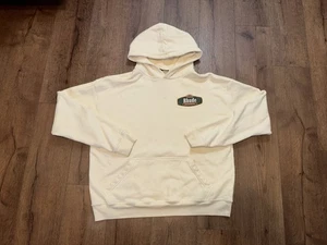 Rhude Racing Crest Vintage White Hoodie Size Large - Bild 1 von 7
