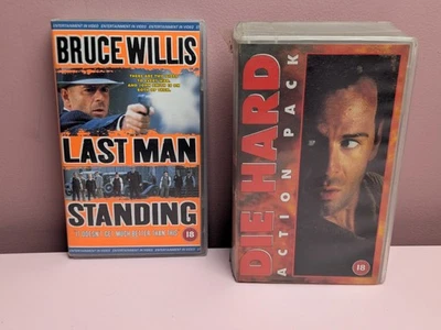 Die Hard Vhs Die Hard 1 /Die Hard 2 double and last man standing  - Image 1 of 4