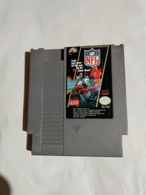 NFL Football NES Nintendo Entertainment System Authentic Cartridge Only - TESTED
