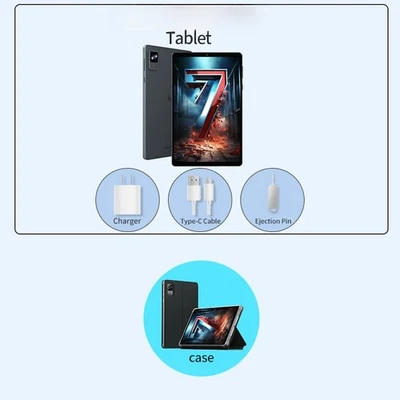 8.4inch Tablet Android14 MTK Dimensity 7050 CPU 2560x1600 IPS/16GB+256GB/6500mAh - Image 1 of 4