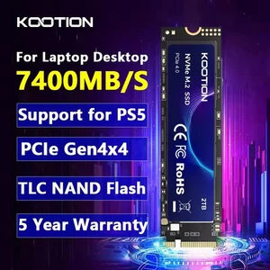 Kootion X16 Plus SSD M.2 NVMe 2280 1TB PCIe 4.0 - Afbeelding 1 van 6