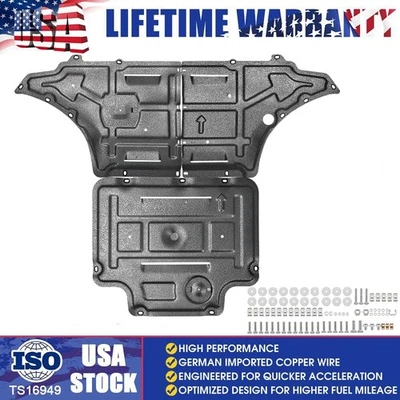 Protector contra salpicaduras debajo de la bandeja para Audi A4 S4 B8.5 B8 3.0 2009-2016 transmisión motor Foto 1 de 4