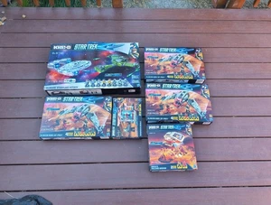 Star Trek Kreo Lot Of 6 Sets. Enterprise, 3x Klingon Bird Of Prey, New In Box - Picture 1 of 8
