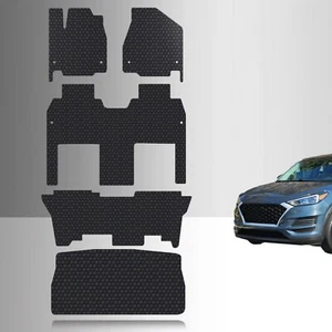 Alfombrillas ToughPRO completamente negras para Chrysler Pacifica Hybrid Pinnacle 2021-2025 - Imagen 1 de 7
