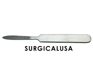 Joseph Rasp 6.25" Fine Cross Serrations Plastic Surgery Surgical Instruments - Picture 1 of 1