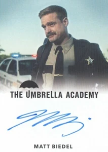 THE UMBRELLA ACADEMY SEASON 1 - MATT BIEDEL (SGT. DALE CHEDDER) AUTOGRAPH FB VL - Picture 1 of 1