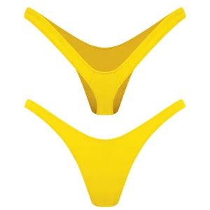 Thong Tucking Gaff Panties Womens Smooth Silky Hidden Gaff Shaping Brief - Picture 1 of 33