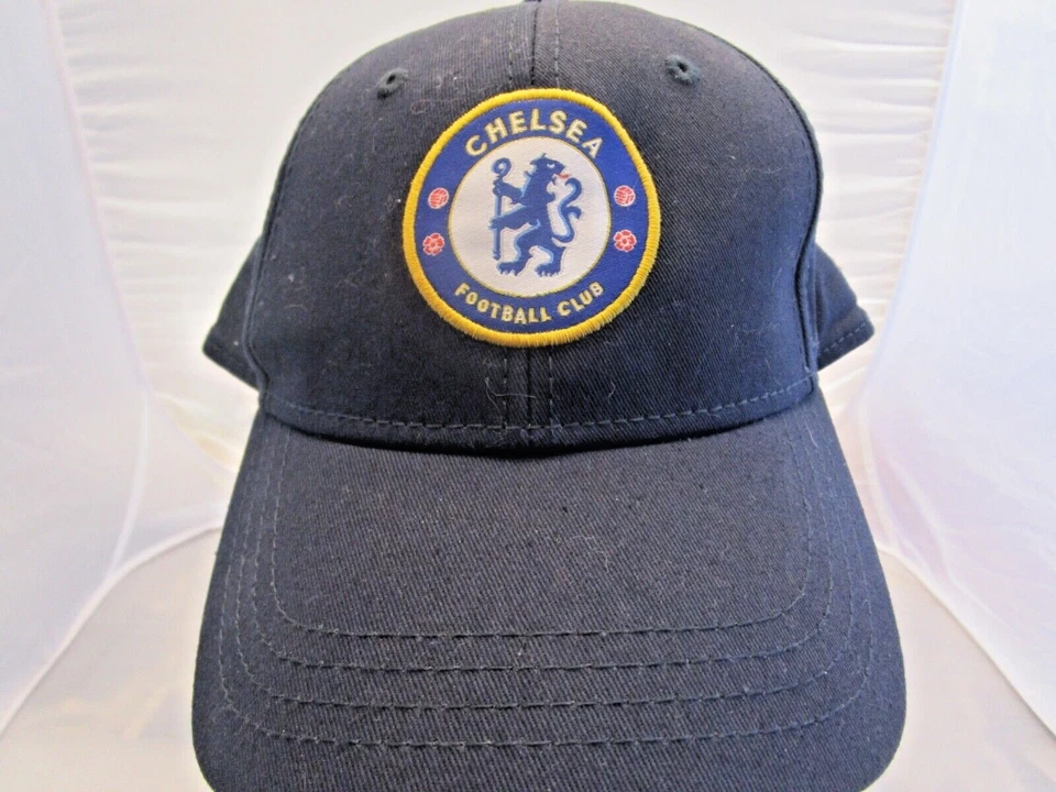 Chelsea FC Futbol Club Strapback Hat Cap Adult Adjustable Blue Mens - Image 1 of 4