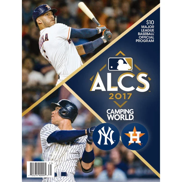 БОНУС СУДЬИ КОРРЕА 2017 HOUSTON ASTROS VS NEW YORK YANKEES ОФИЦИАЛЬНАЯ ПРОГРАММА ALCS - Изображение 1 из 1