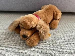 Steiff - 4035/38 - Original Cocker Spaniel Dog Cockie Beige Plush Teddy Vintage - Picture 1 of 11