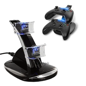 For Xbox One Controller LED Light Dual Controller Charging Dock Station Charger - Picture 1 of 10