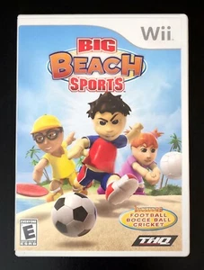 Big Beach Sports (Nintendo Wii, 2008) U Game CIB Complete Tested Vintage Kids - Picture 1 of 3