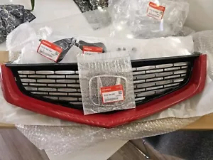 Honda Accord Acura TSX CL7 Kouki Front Grill Grille CL9 CM RED 06-08 - Picture 1 of 2