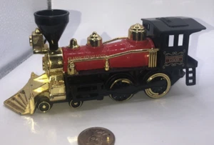 CLASSIC TEAM LOCOMOTIVE TRAIN RED 7 INCH DIECAST CAR BY SHOWCASTS - Picture 1 of 6
