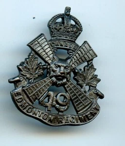 Canada 49th Edmonton Regiment Miltary cap badge - Picture 1 of 2