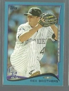 2014 Topps Wal-Mart Blue Border #282 Rex Brothers (ref 91333) - Picture 1 of 1